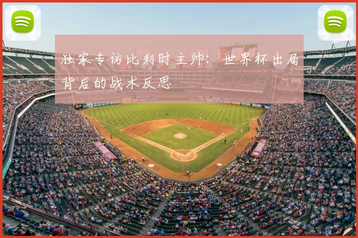 独家专访比利时主帅:世界杯出局背后的战术反思